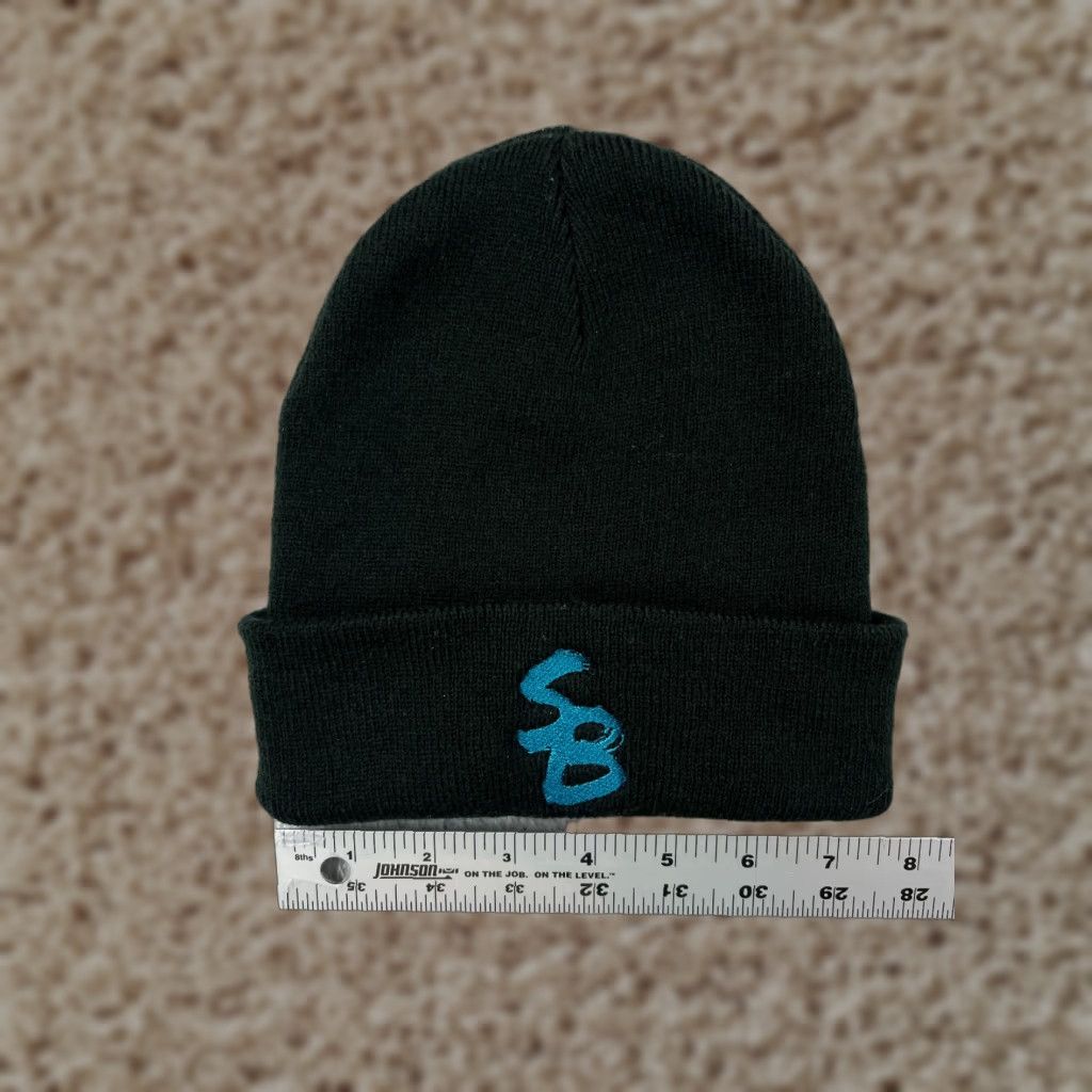 Port & Company VINTAGE SB Beanie Toque Adult One Size Black Knit Embroidered Acrylic Port & Company Size ONE SIZE - 1 Thumbnail
