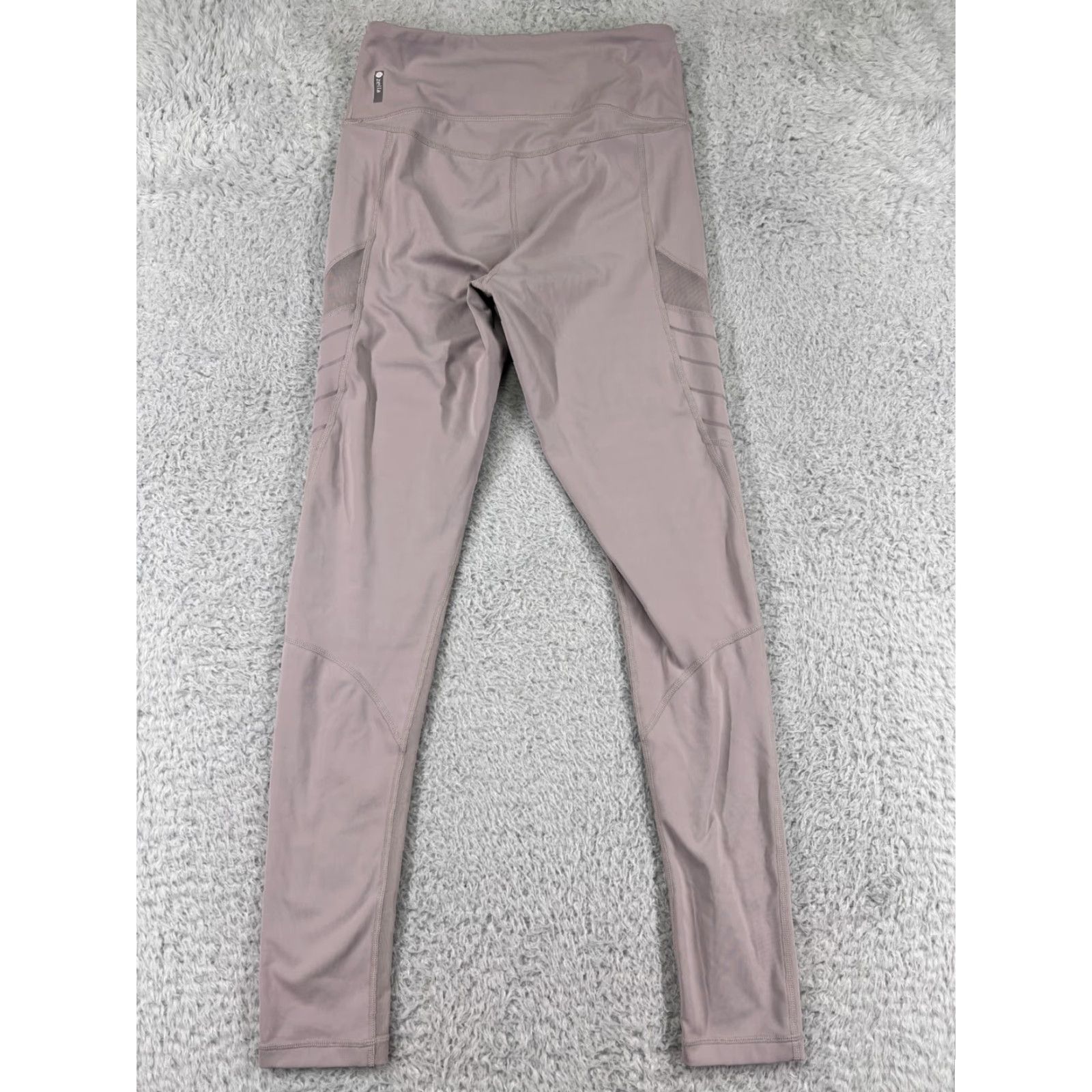 Vintage Zella Pink Leggings Womens Small Polyester Blend Athletic Yoga Gym Straight Leg Style XS-? Size 28" / US 6 / IT 42 - 2 Thumbnail