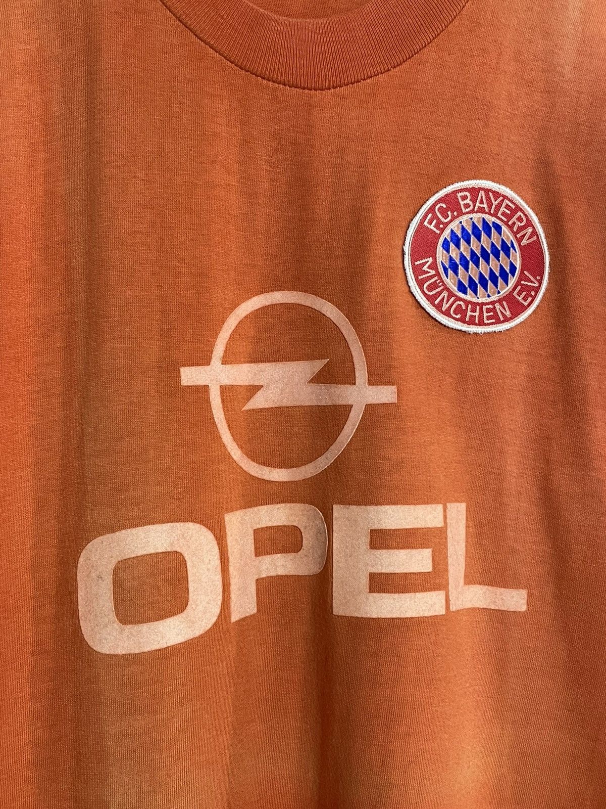 Vintage Vintage 1989 - 91 Bayern Munchen Jersey 80s Opel Adidas Tee Size US L / EU 52-54 / 3 - 6 Thumbnail