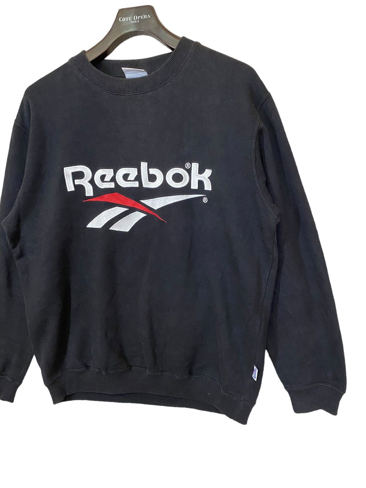 Reebok × Vintage Vintage 90s reebok spellout sweatshirt crewneck size L Size US L / EU 52-54 / 3 - 3 Thumbnail