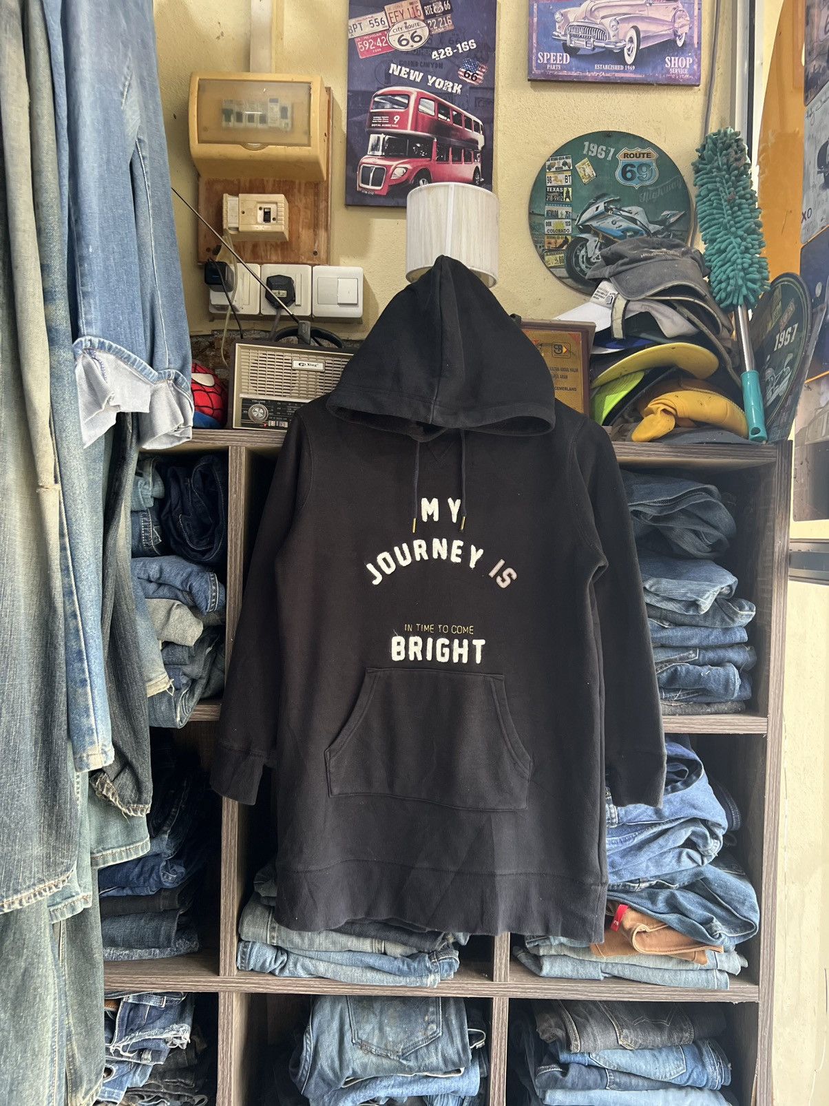 Japanese Brand 🔥Back Number My Journey Is Bright Pullover Hoodie Size US S / EU 44-46 / 1 - 1 Thumbnail