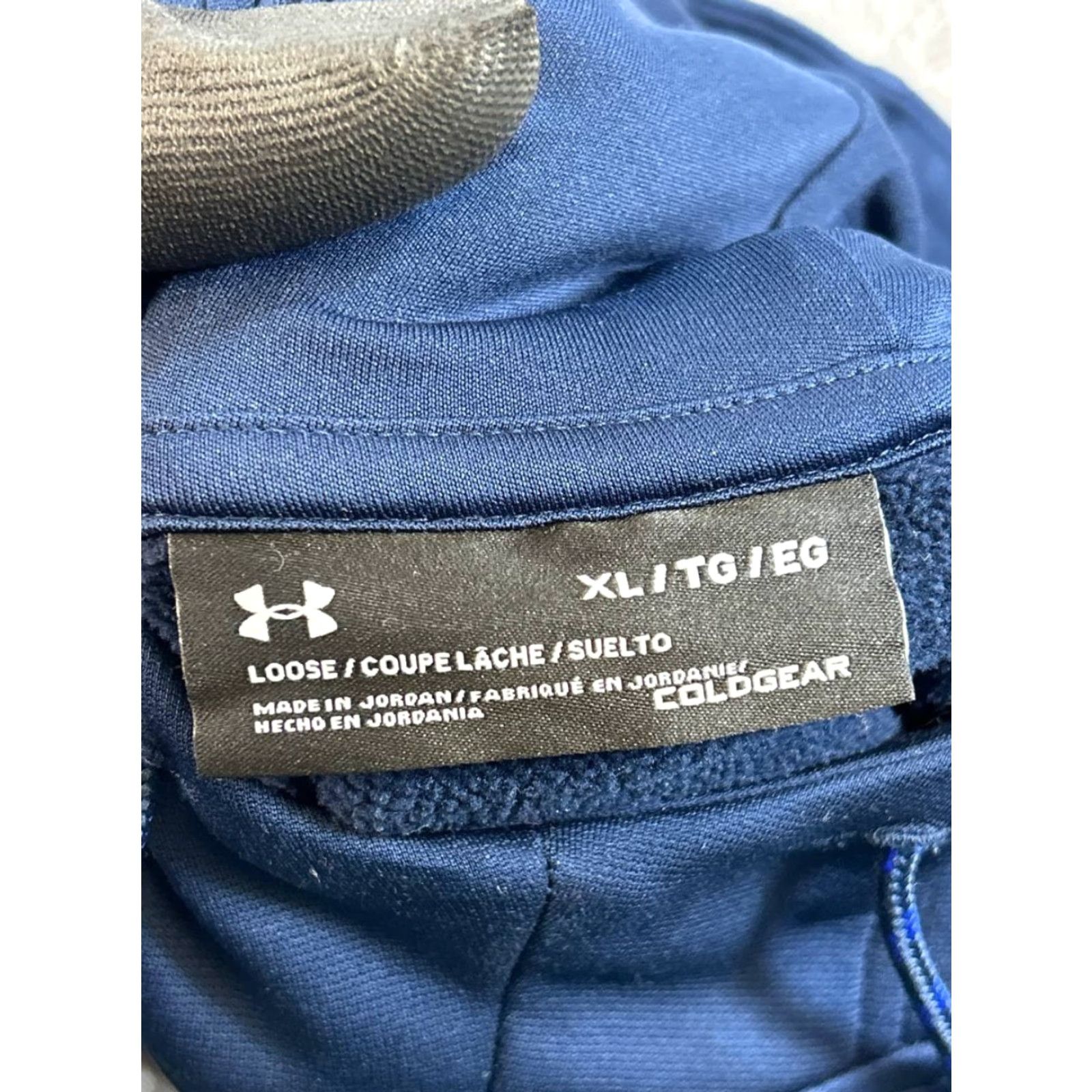 Under Armour Under Armour Hoodie Mens XL Blue Coldgear Pullover Shirt Hoodie Mens XL Blue Coldgear Pullover Under Armour Hoodie Mens XL Blue Coldgear Pullover Size US XL / EU 56 / 4 - 4 Thumbnail