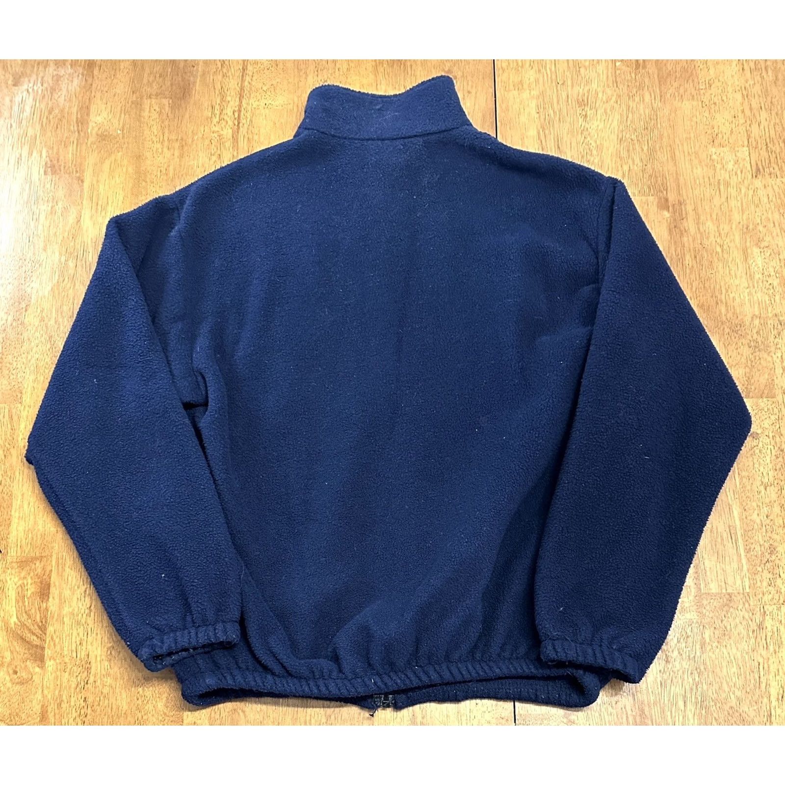 Penn VINTAGE Penn State University Fleece Sweater Full Zip Size Large Navy 90s Size US L / EU 52-54 / 3 - 2 Thumbnail