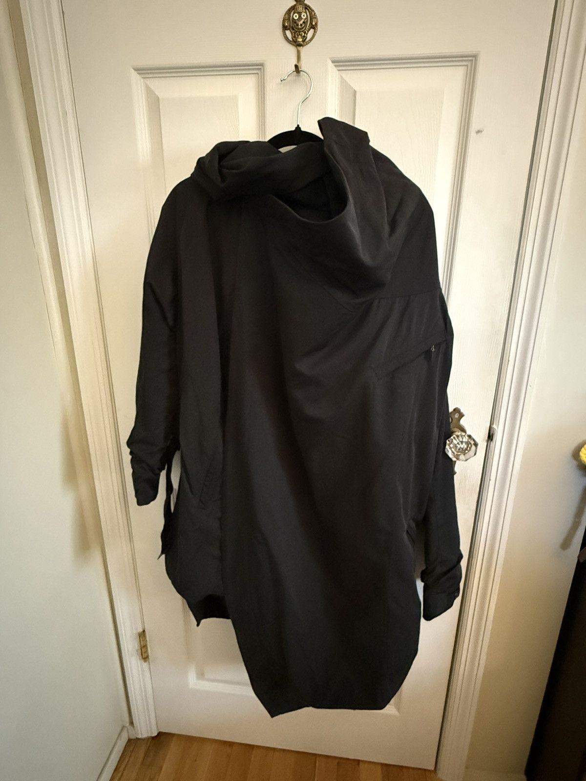 SIVA SIVA FW16 Layered Monastery Robe Black Heavy Jacket Size US M / EU 48-50 / 2 - 1 Thumbnail