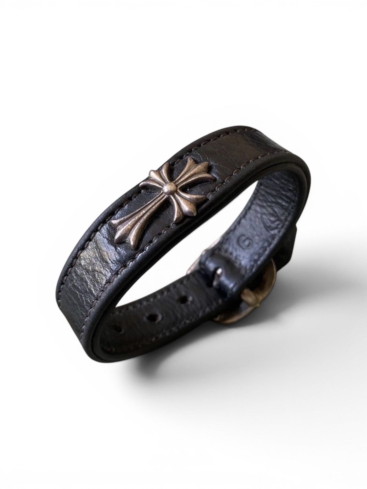 Chrome Hearts Chrome Hearts Special Edition Gunslinger Leather Bracelet Size ONE SIZE - 1 Thumbnail