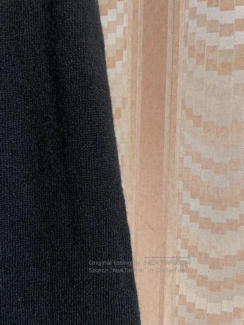 Comme des Garcons Comme Des Garcons Ling Black Asymmetrical Cropped Wool Swe Size XS / US 0-2 / IT 36-38 - 4 Thumbnail