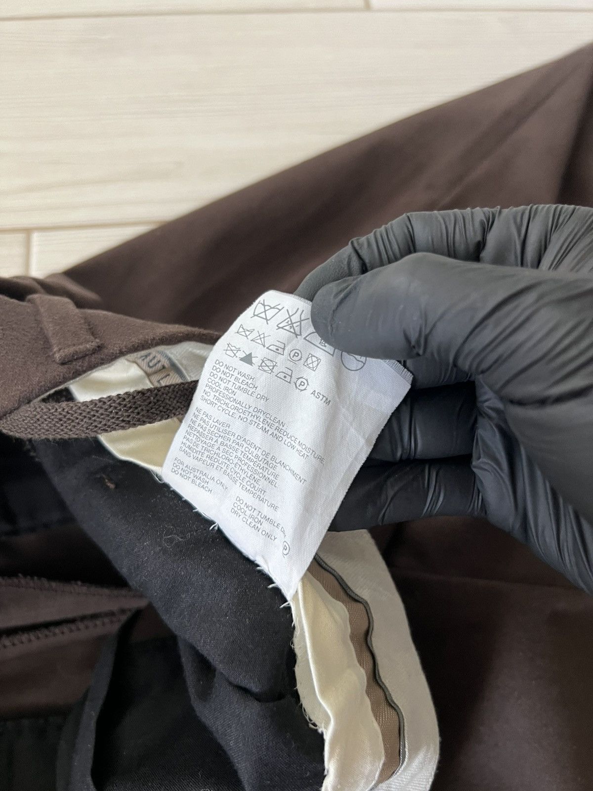 Helmut Lang Helmut Lang Archive Straight Brown Pants Designer Vintage Size US 28 / EU 44 - 15 Thumbnail