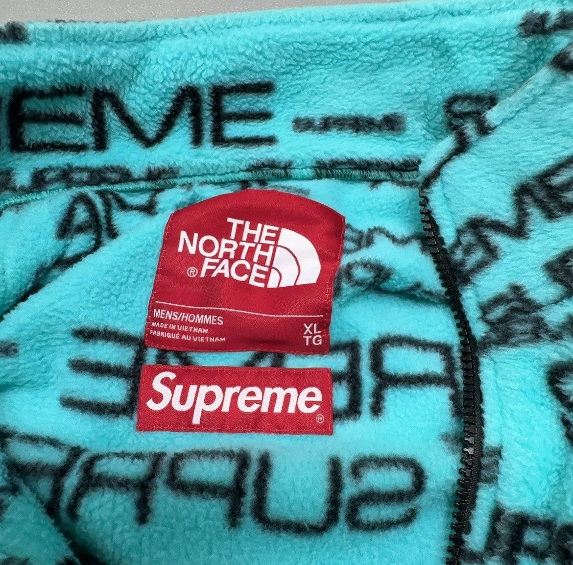 Supreme × The North Face Supreme x The North Face Steep Tech Fleece Jacket in teal Size US XL / EU 56 / 4 - 5 Thumbnail