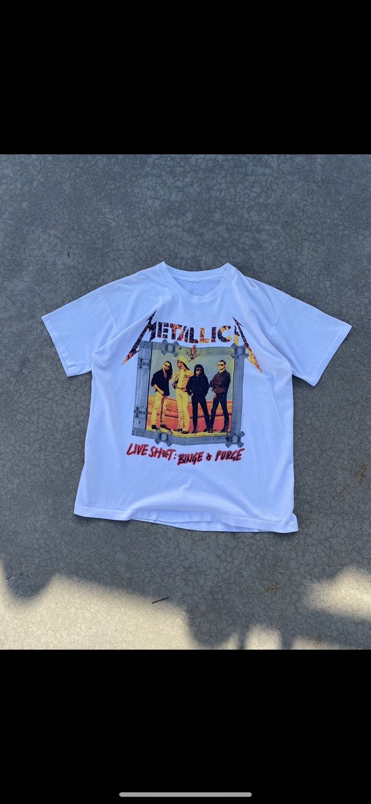 97 Metallica Summer Sh*t Tour Tshirt - L/XL