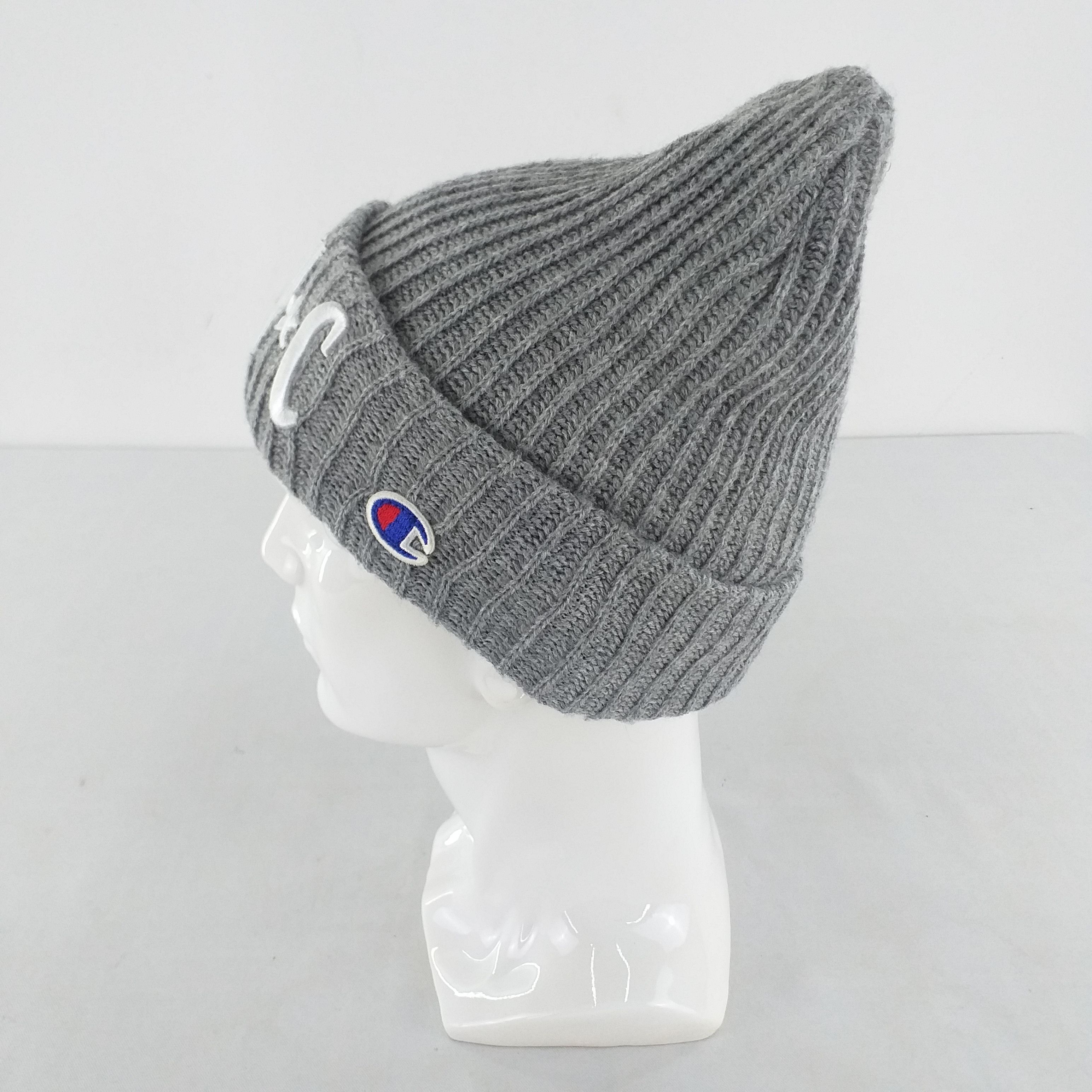 Champion NYC Champion Embroidery Logo Snow Cap Hat Beanie -BN443 Size ONE SIZE - 2 Thumbnail