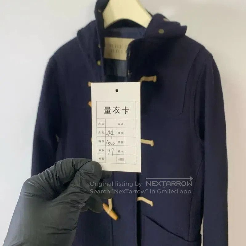 Burberry Burberry Women's Navy Blue Wool Coat. Size XS / US 0-2 / IT 36-38 - 6 Thumbnail