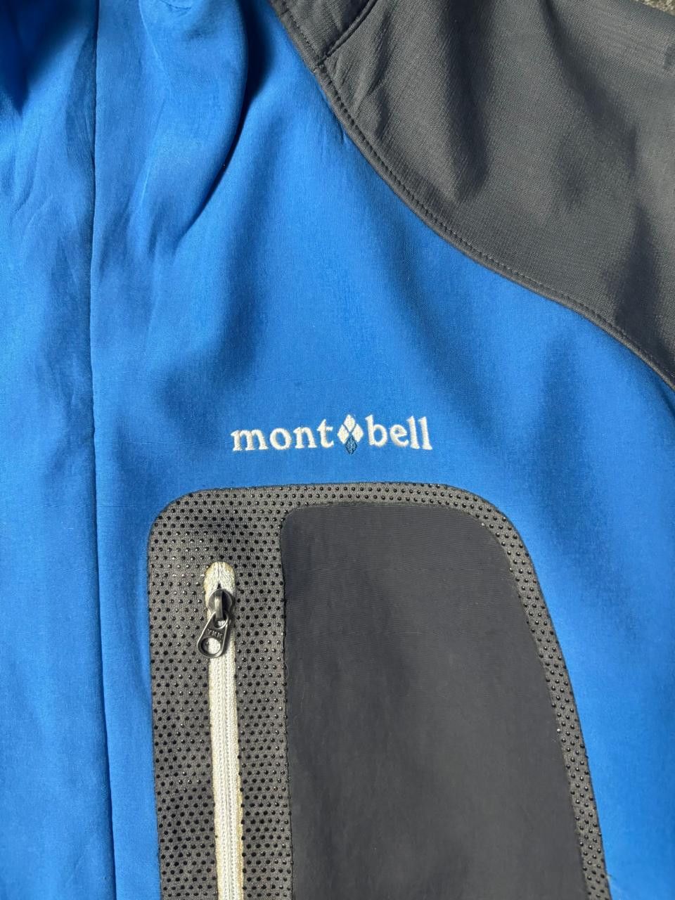 Montbell 2000s Montbell Blue Softshell Jacket Size US L / EU 52-54 / 3 - 3 Thumbnail