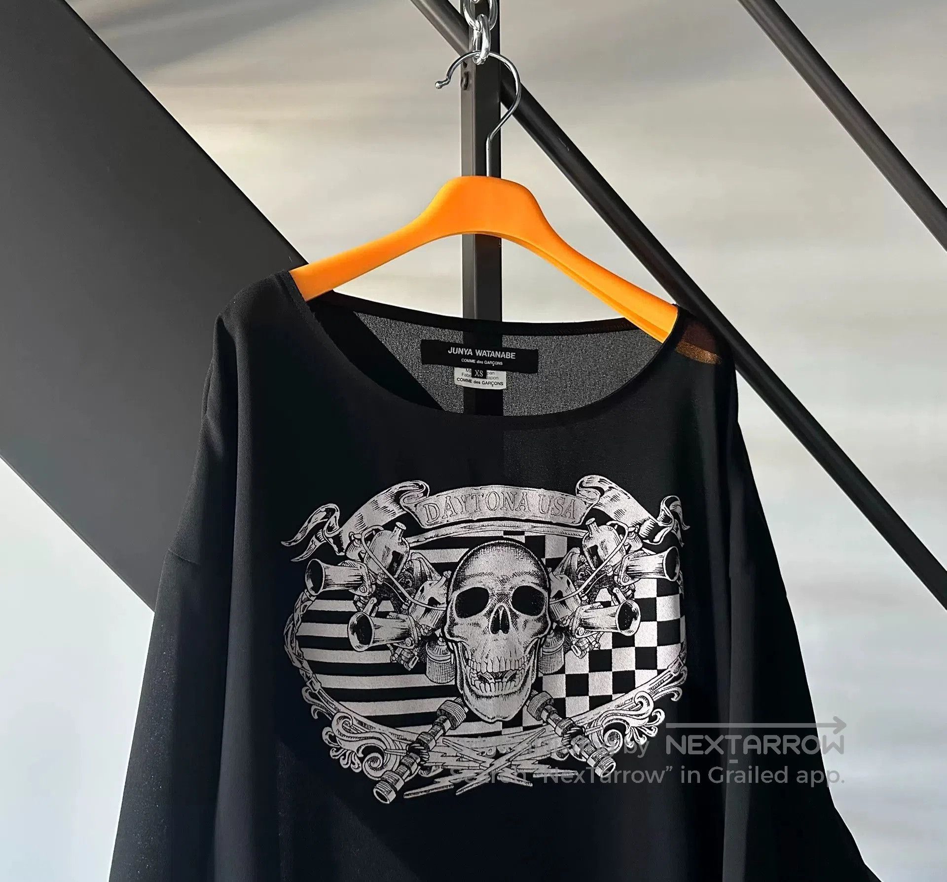 Junya Watanabe Junya Watanabe Black Sheer T-shirt. Size XS / US 0-2 / IT 36-38 - 3 Thumbnail