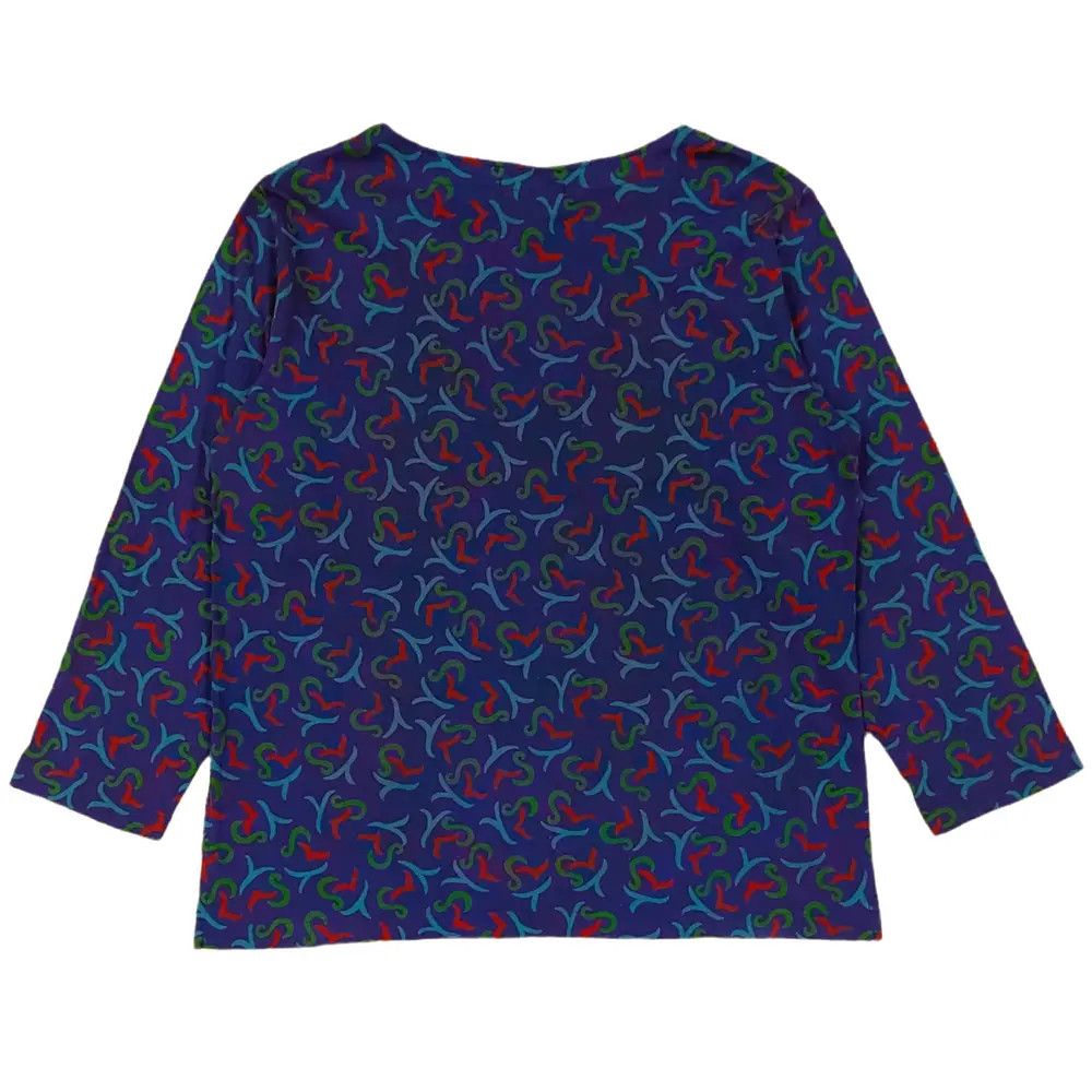 Yves Saint Laurent Rare! Vintage Yves Saint Laurent Spellout L/S Size L / US 10 / IT 46 - 2 Thumbnail