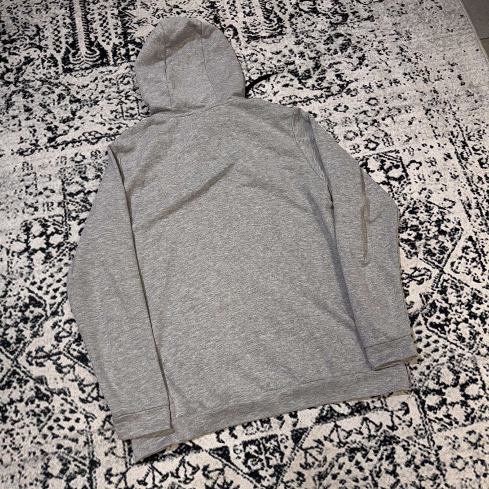 Nike × Vintage Vintage Nike Unisex Gray Cotton Hoodie Zip Size XL Y2K 90s Size US XL / EU 56 / 4 - 18 Thumbnail