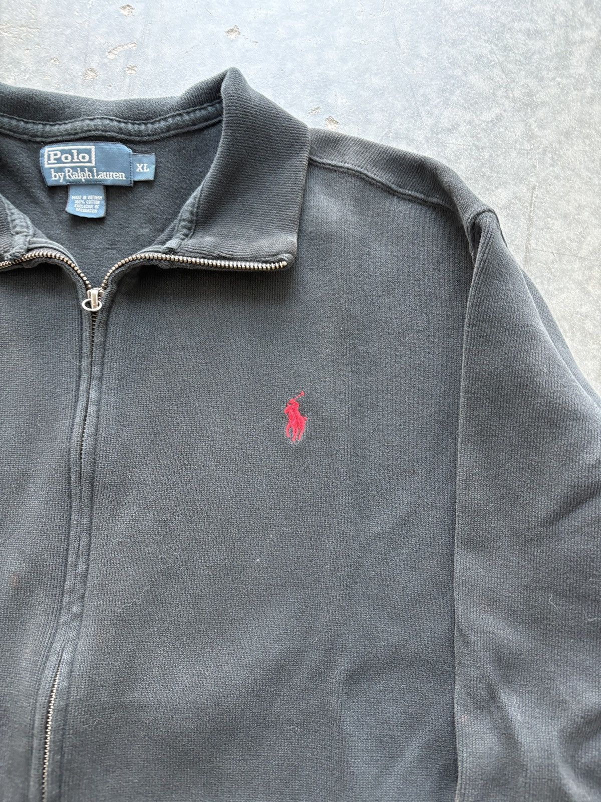 Polo Ralph Lauren Vintage Y2K Polo Ralph Lauren Zip Up Sweatshirt Size US XL / EU 56 / 4 - 2 Thumbnail