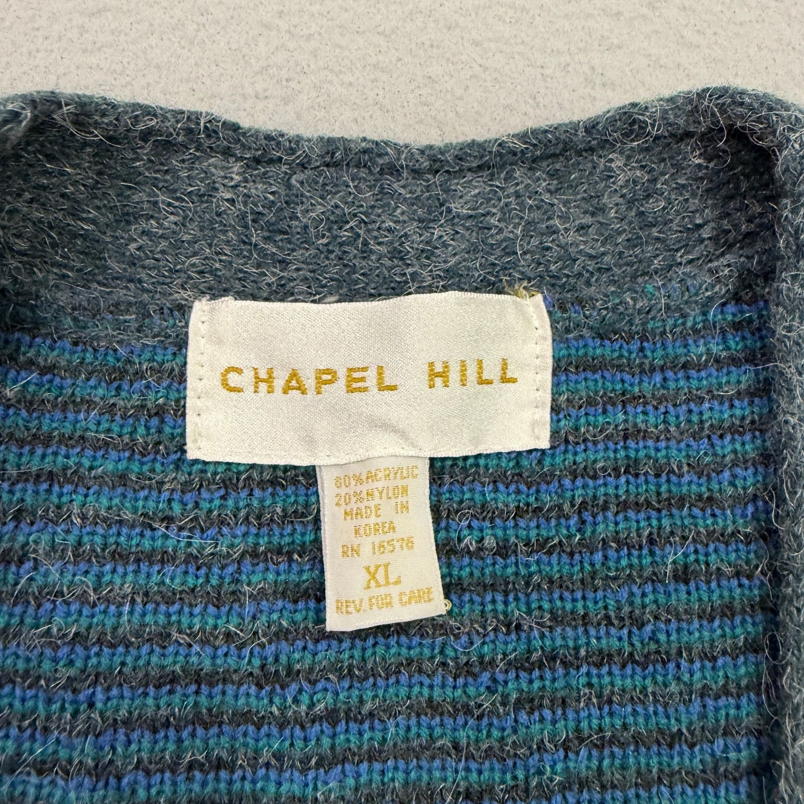 Vintage Vintage Chapel Hill Cardigan Sweater Men's XL Geometric Knit Size US XL / EU 56 / 4 - 4 Thumbnail