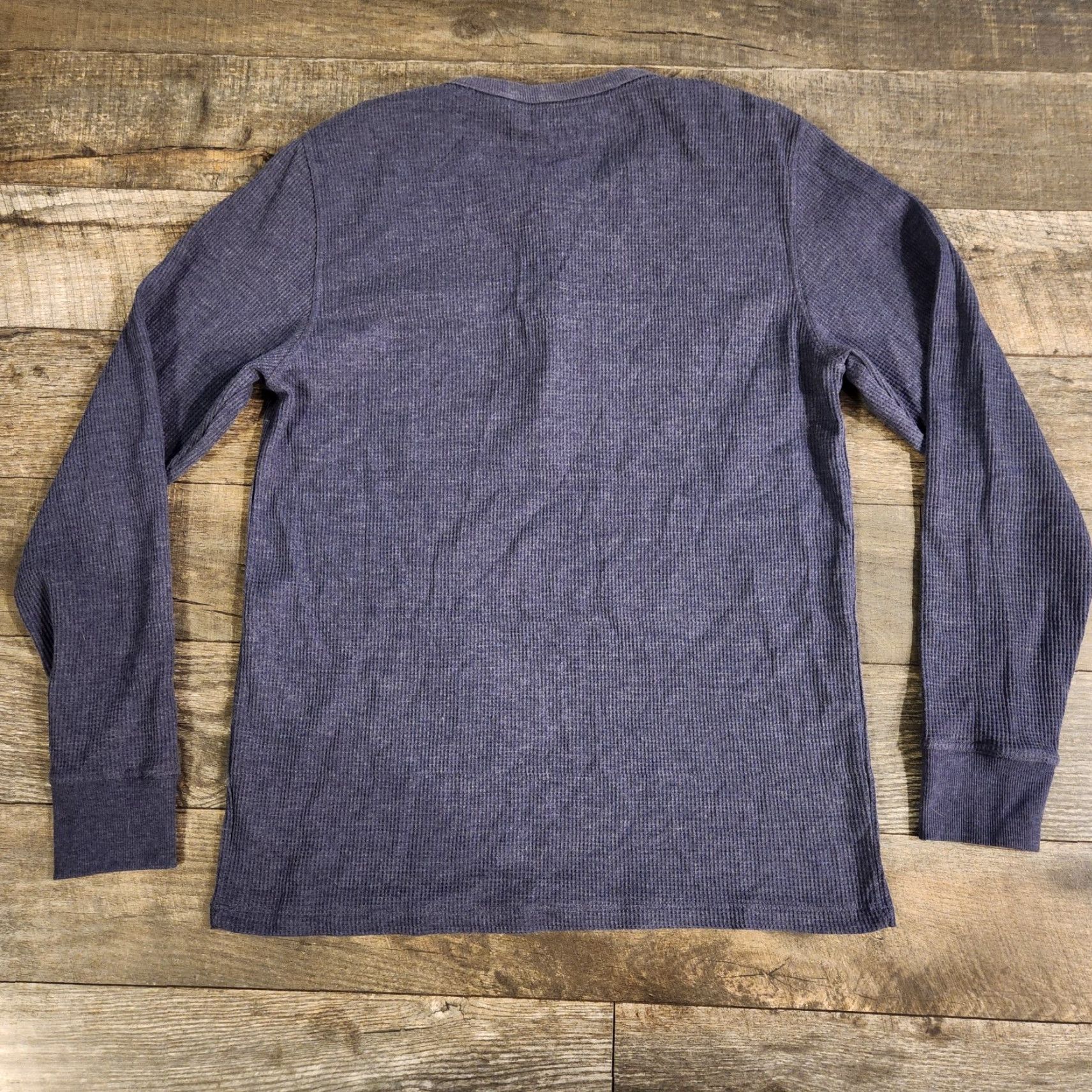 Rhone Rhone Mens Waffle Henley Long Sleeve Thermal Lightweight Navy Medium Regular T-Shirt Button-Front Cotton Polyester Outdoor Preppy Sports Classic Size US M / EU 48-50 / 2 - 4 Thumbnail