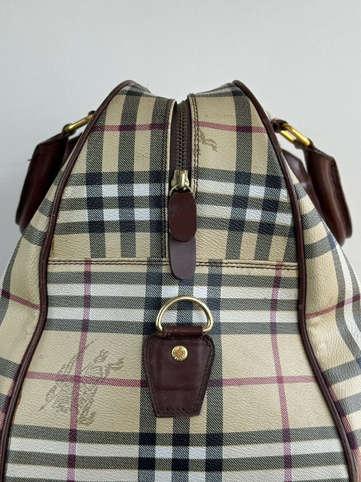 Burberry Vintage leather handbag Burberry Nova Check original item Size ONE SIZE - 5 Thumbnail
