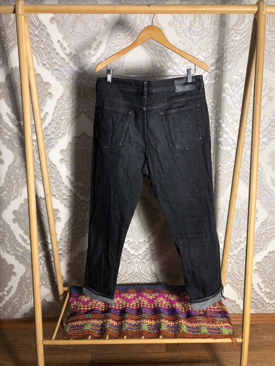 SPOKE × Vintage VERY RARE SPOKE DENIM JEANS DESIGNER SELVEDGE JAPAN STYLE Size US 35 - 7 Thumbnail