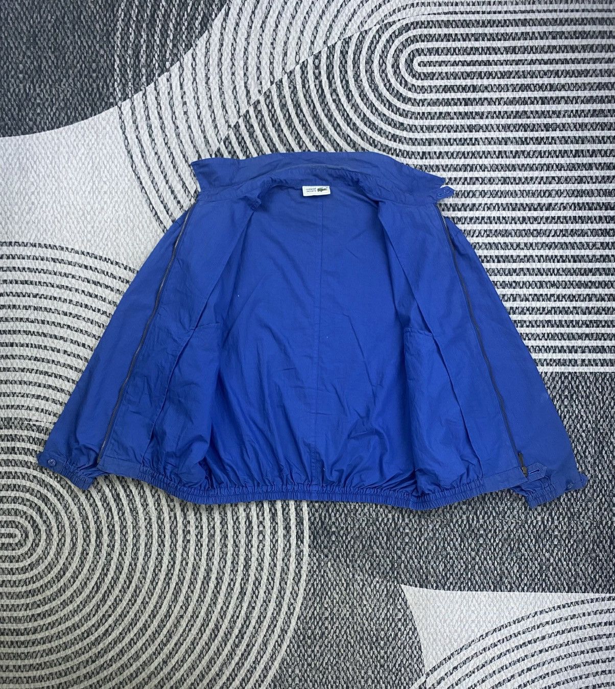 Lacoste Vintage Lacoste Blue Alligator Logo Zipper Jacket Size US L / EU 52-54 / 3 - 5 Thumbnail