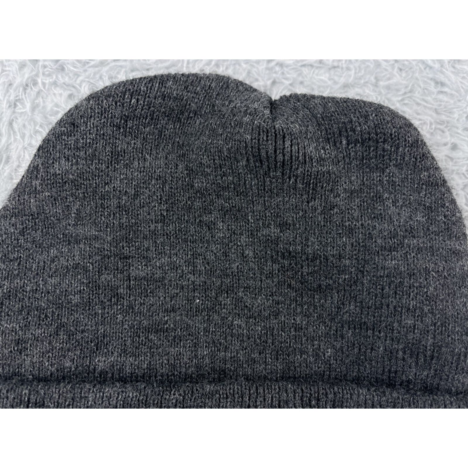 Vintage Capamerica Beanie Womens One Size Gray Knit Acrylic Plant Base Kite Hill Toque Made USA Size ONE SIZE - 3 Thumbnail