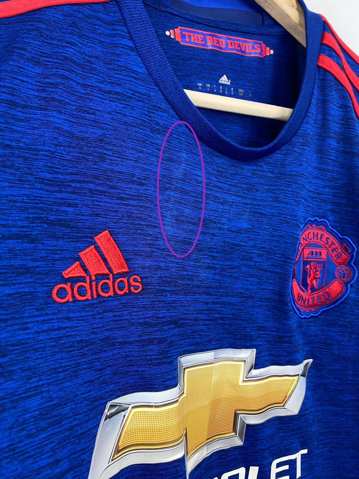 Adidas Y2K Adidas Manchester United Soccer Jersey Rare Retro Hype Size US S / EU 44-46 / 1 - 10 Thumbnail