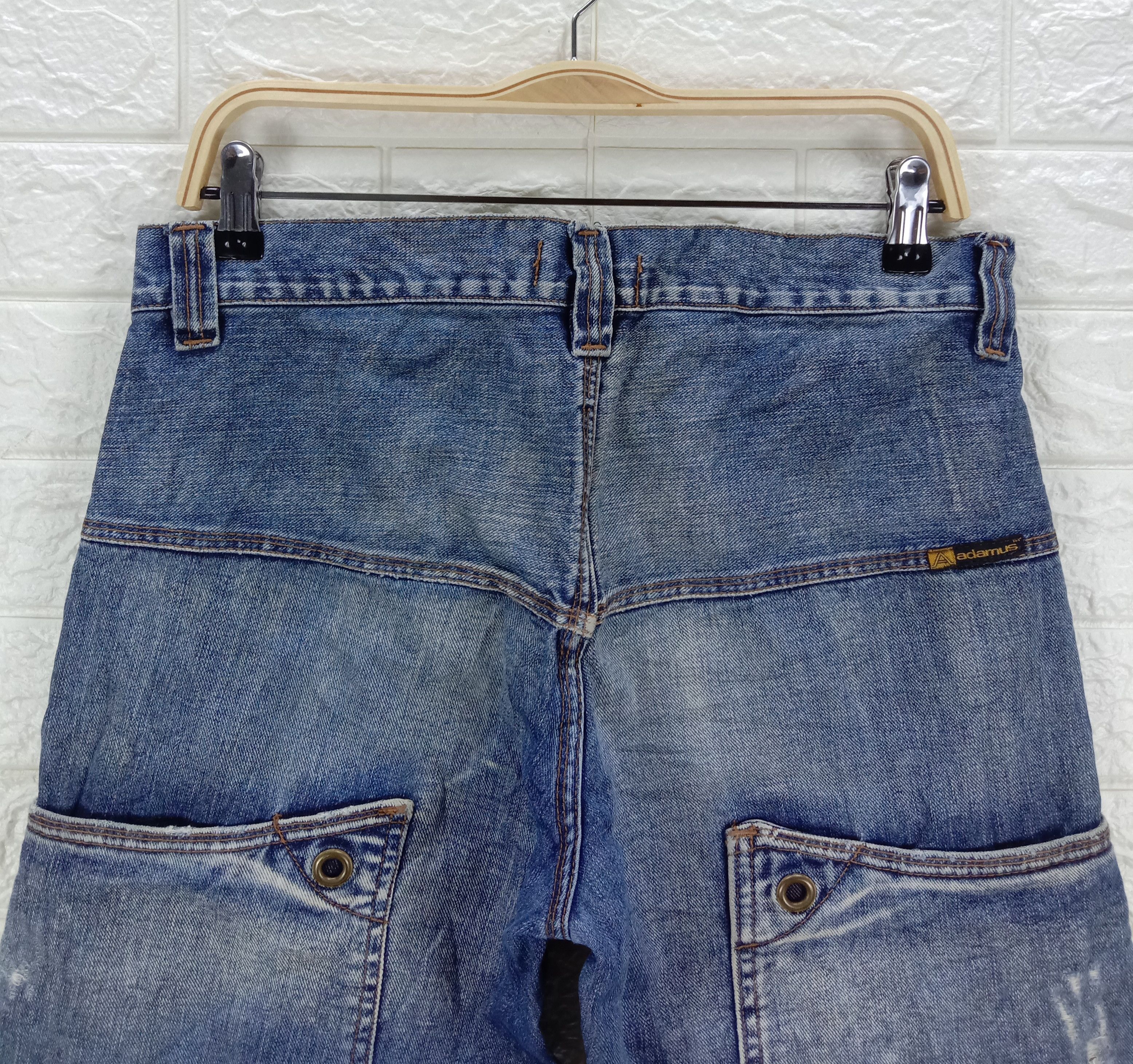 Japanese Brand Vintage Japanese Multi Pocket Seditionaries Jeans Size US 32 / EU 48 - 6 Thumbnail
