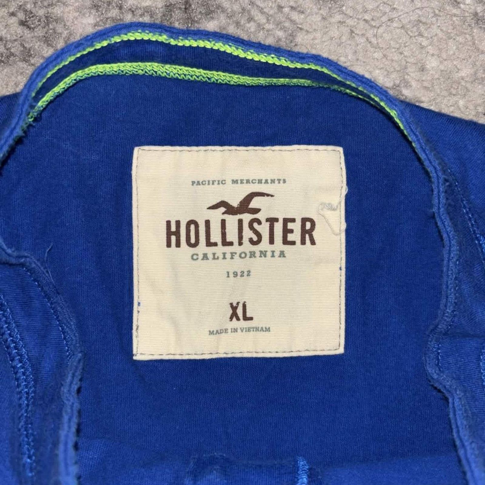 Hollister Y2K Hollister Seagull Henley Muscle Shirt Size US S / EU 44-46 / 1 - 3 Thumbnail