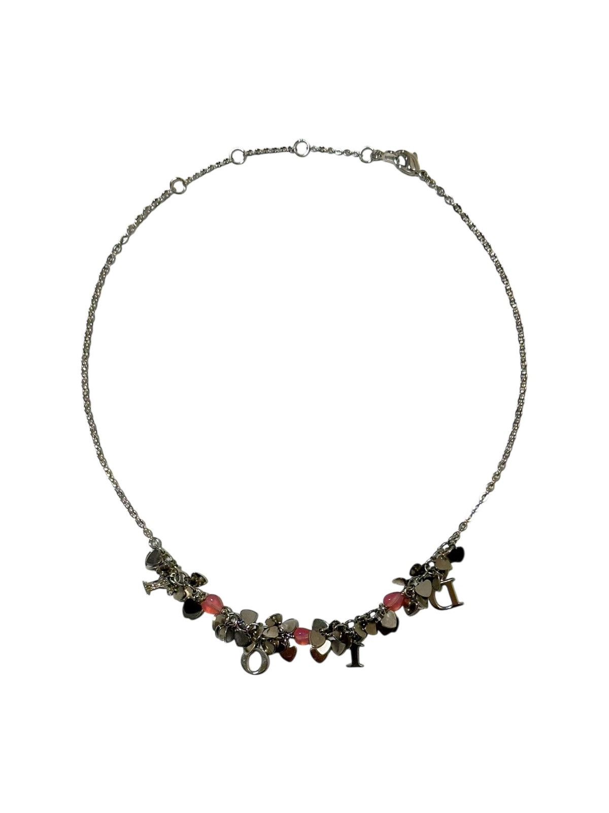 Dior CHRISTIAN DIOR Vintage Heart Sequin Necklace Size ONE SIZE - 2 Thumbnail