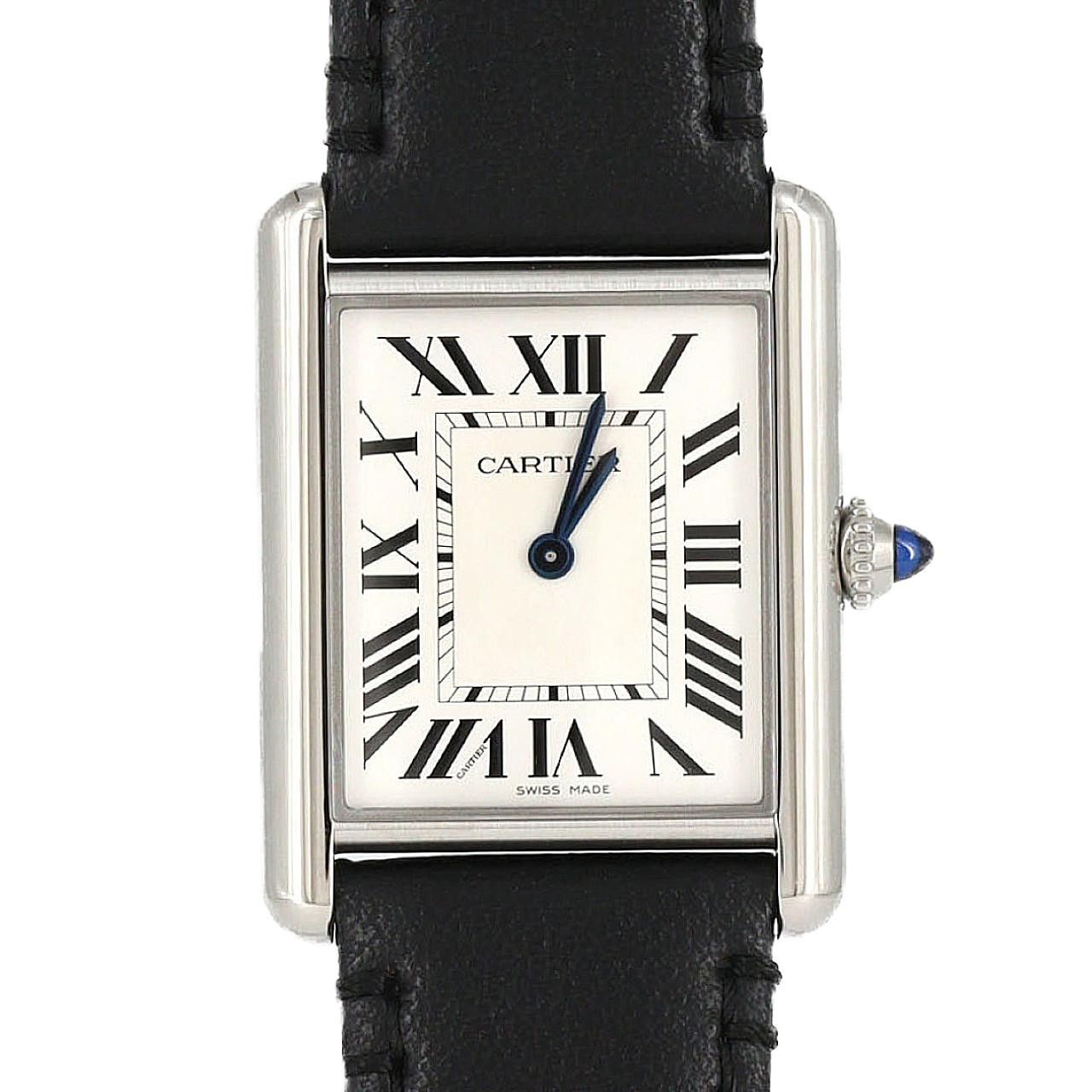 Cartier Cartier Cartier Tank Must LM Stainless Steel Watch Metal Quartz WSTA0059 DUTY FREE for USA Size ONE SIZE - 1 Thumbnail