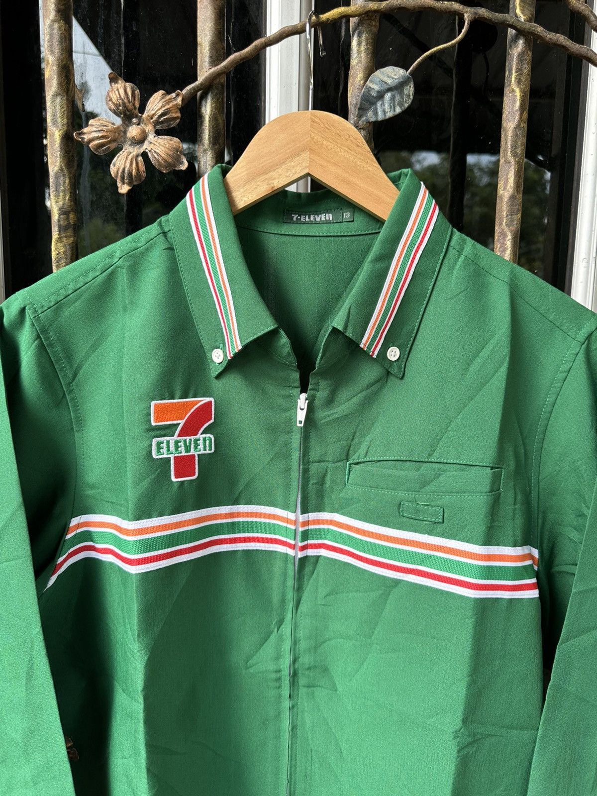 Japanese Brand Vintage 7 Eleven Japan Workers Uniform Shirts Size US M / EU 48-50 / 2 - 3 Thumbnail