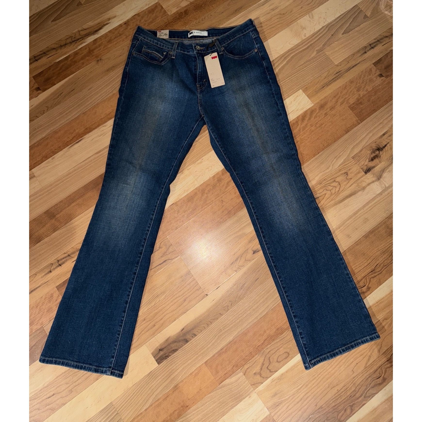 Levi's Levi's Women's 515 Classic Boot Cut Mid Rise Blue Jeans Size 32" / US 10 / IT 46 - 1 Thumbnail