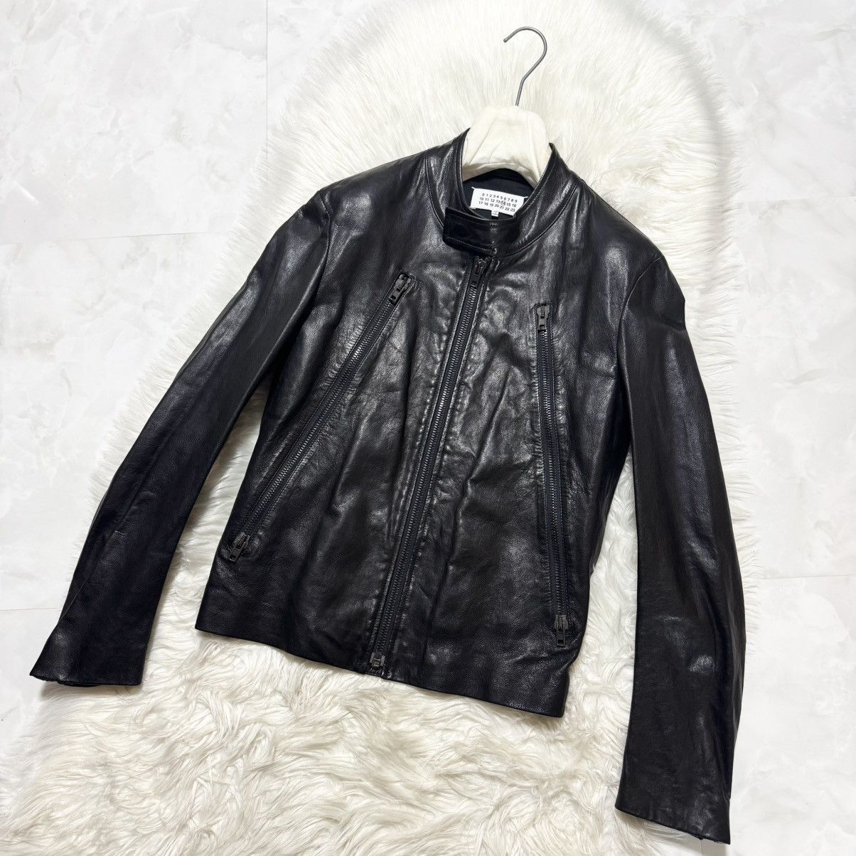 Maison Margiela Authentic, Maison Martin Margiela 5-Zip Leather Jacket Size US S / EU 44-46 / 1 - 4 Thumbnail