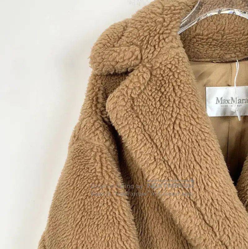 Max Mara MaxMara Chic Khaki Alpaca Wool Coat . Size S / US 4 / IT 40 - 3 Thumbnail