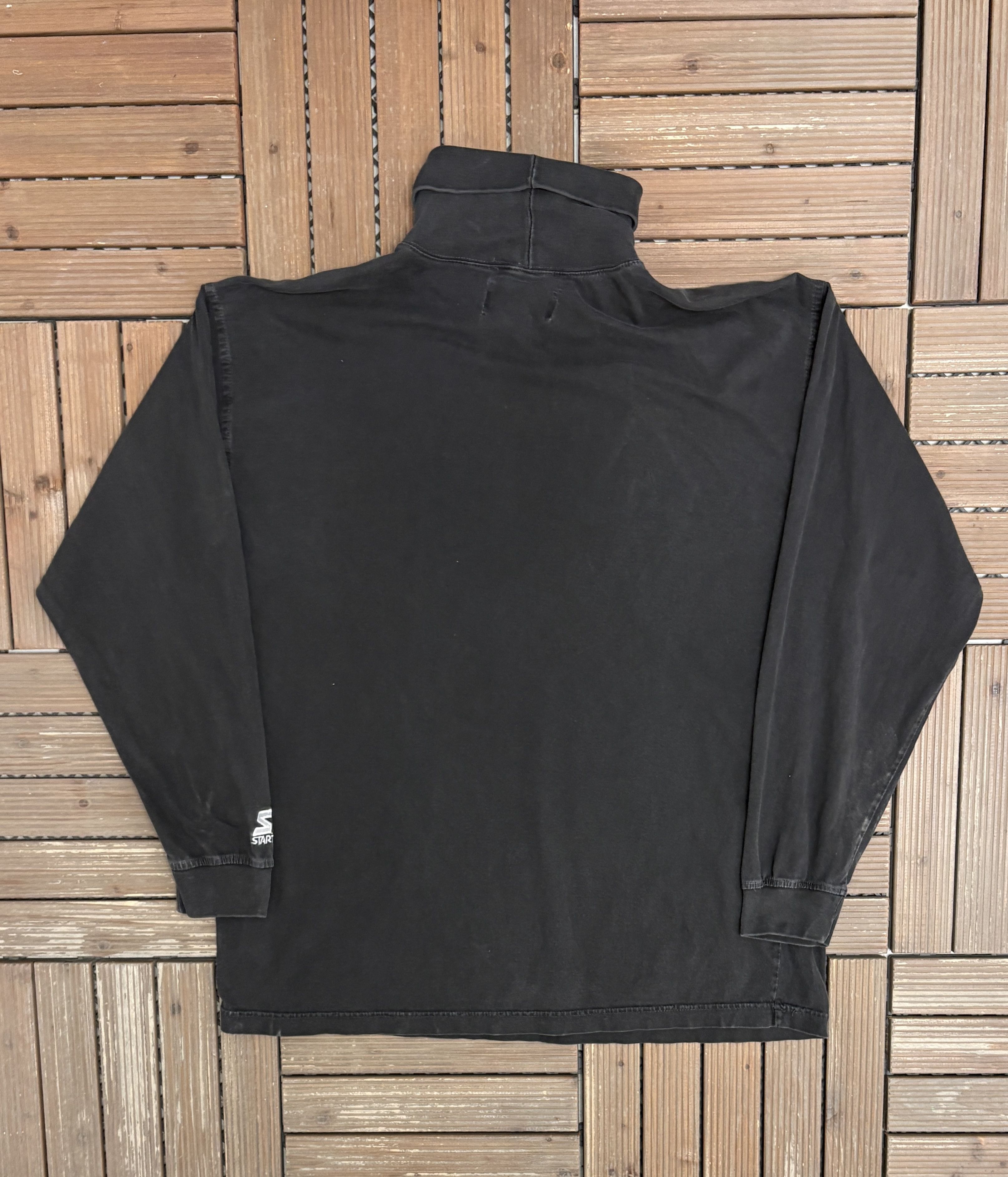 Starter Pittsburgh Steelers Embroidered Vintage Black Turtleneck Size US XL / EU 56 / 4 - 4 Thumbnail