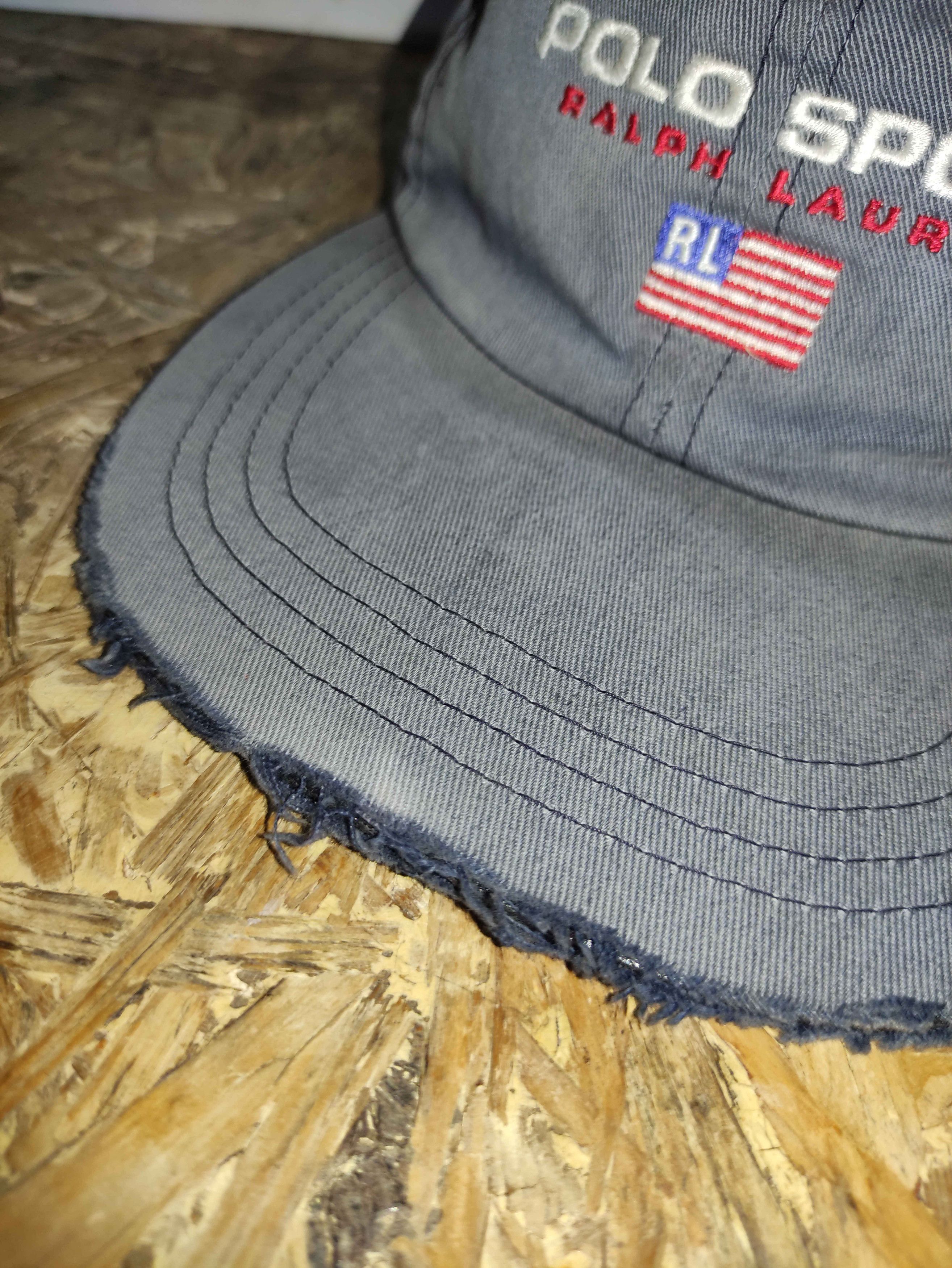 Polo Ralph Lauren × Ralph Lauren Sport × Vintage Polo Sport Ralph Lauren Cap Size ONE SIZE - 6 Thumbnail
