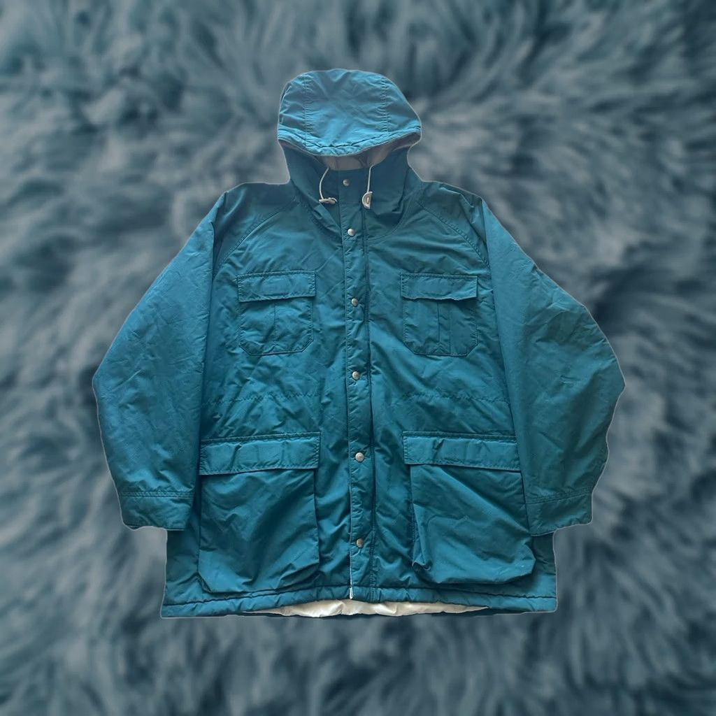 Vintage VINTAGE L.L. Bean Baxter State Parka Jacket Hooded XL Men Green 80s 90s Parka Coat Long Solid Nylon Lining Full Zip Windproof Winter Hiking Size US XL / EU 56 / 4 - 1 Thumbnail