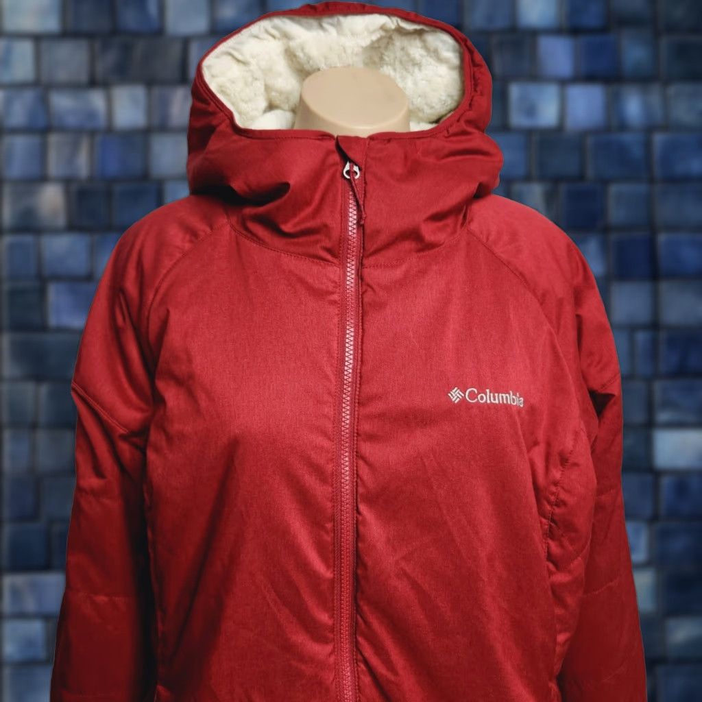 Vintage Columbia Women's Jacket XL Red Kruser Ridge II Plush Size XL / US 12-14 / IT 48-50 - 1 Thumbnail