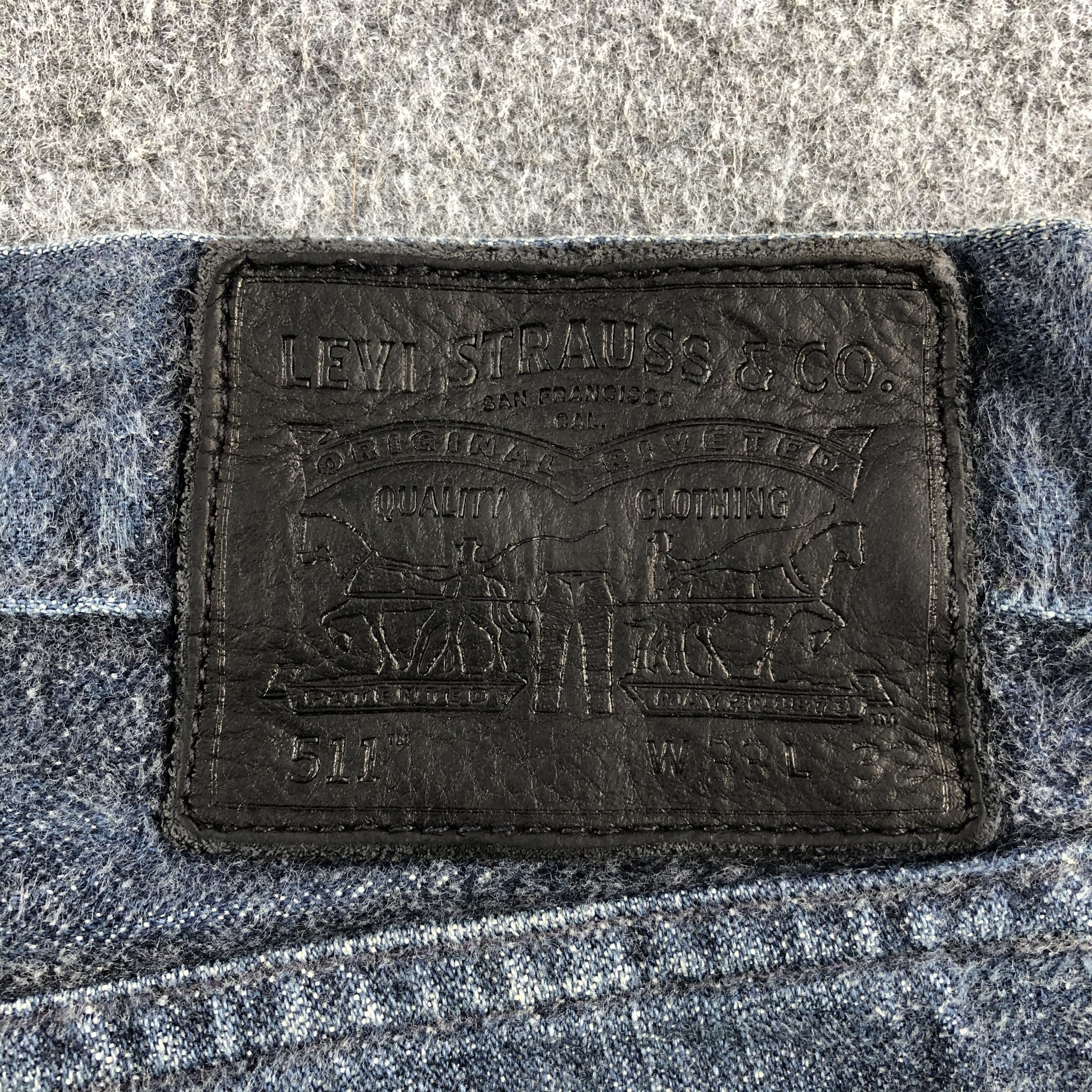 Levi's Vintage Levis 511 Earth Tone Jeans-J2197 Size US 34 / EU 50 - 5 Thumbnail