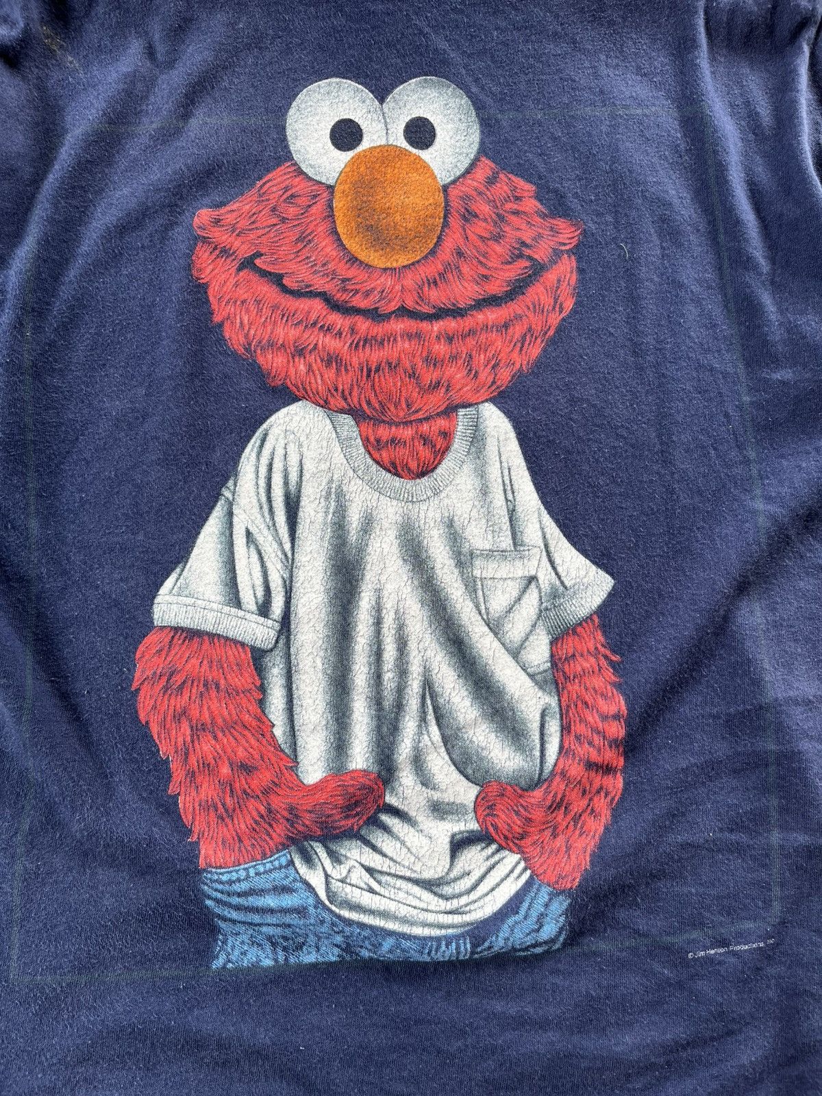 Vintage ⚡️Vintage Elmo Sesame Street Backhit Logo 90s Tee USA Size US M / EU 48-50 / 2 - 9 Thumbnail