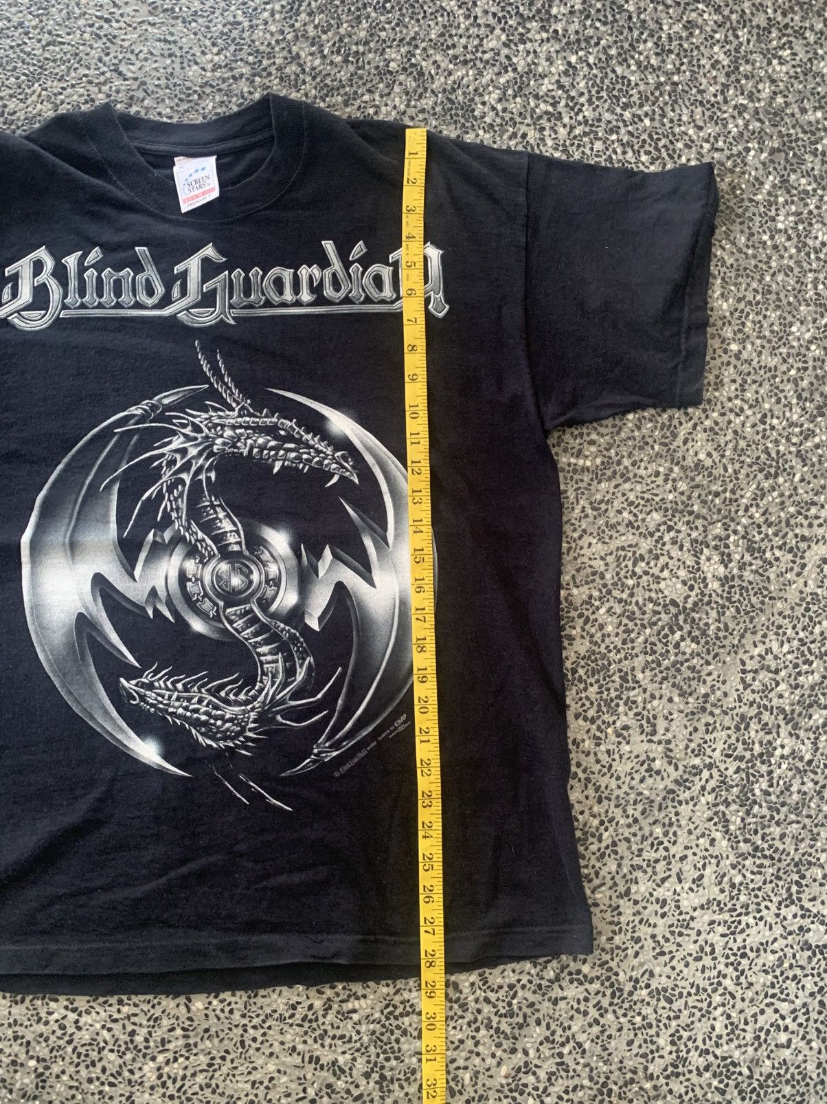 Band Tees × Vintage Vintage 2003 Blind Guardian German Metal Band Tour T shirt Size US XL / EU 56 / 4 - 10 Thumbnail