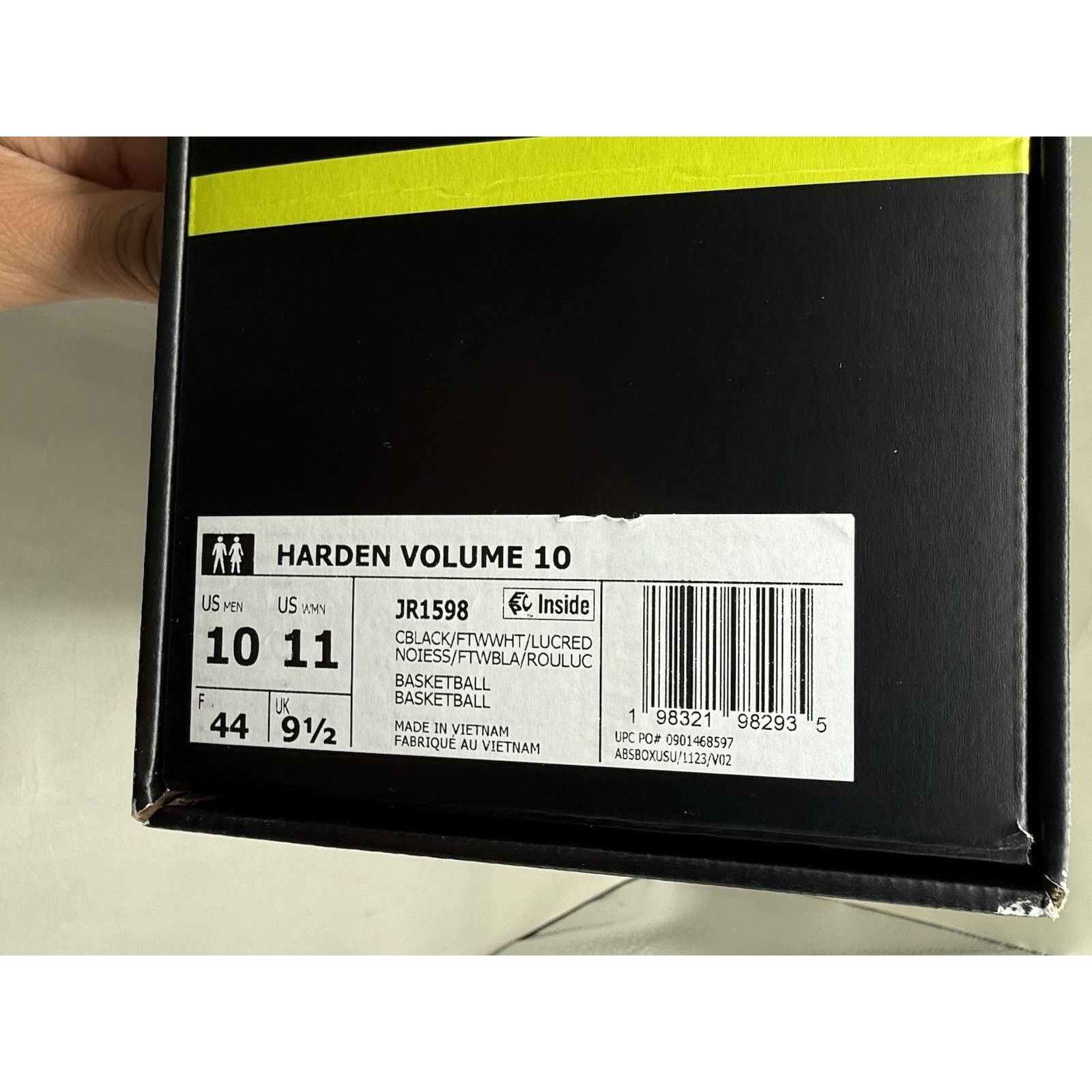 Adidas Authentic 2026 Adidas Harden Vol. 10 Hell Cat 10.5 Mint Size US 10 / EU 43 - 10 Thumbnail