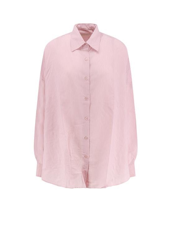 Dries Van Noten DRIES VAN NOTEN Women Shirts 2510107001524 313 Pink Size XS / US 0-2 / IT 36-38 - 1 Thumbnail