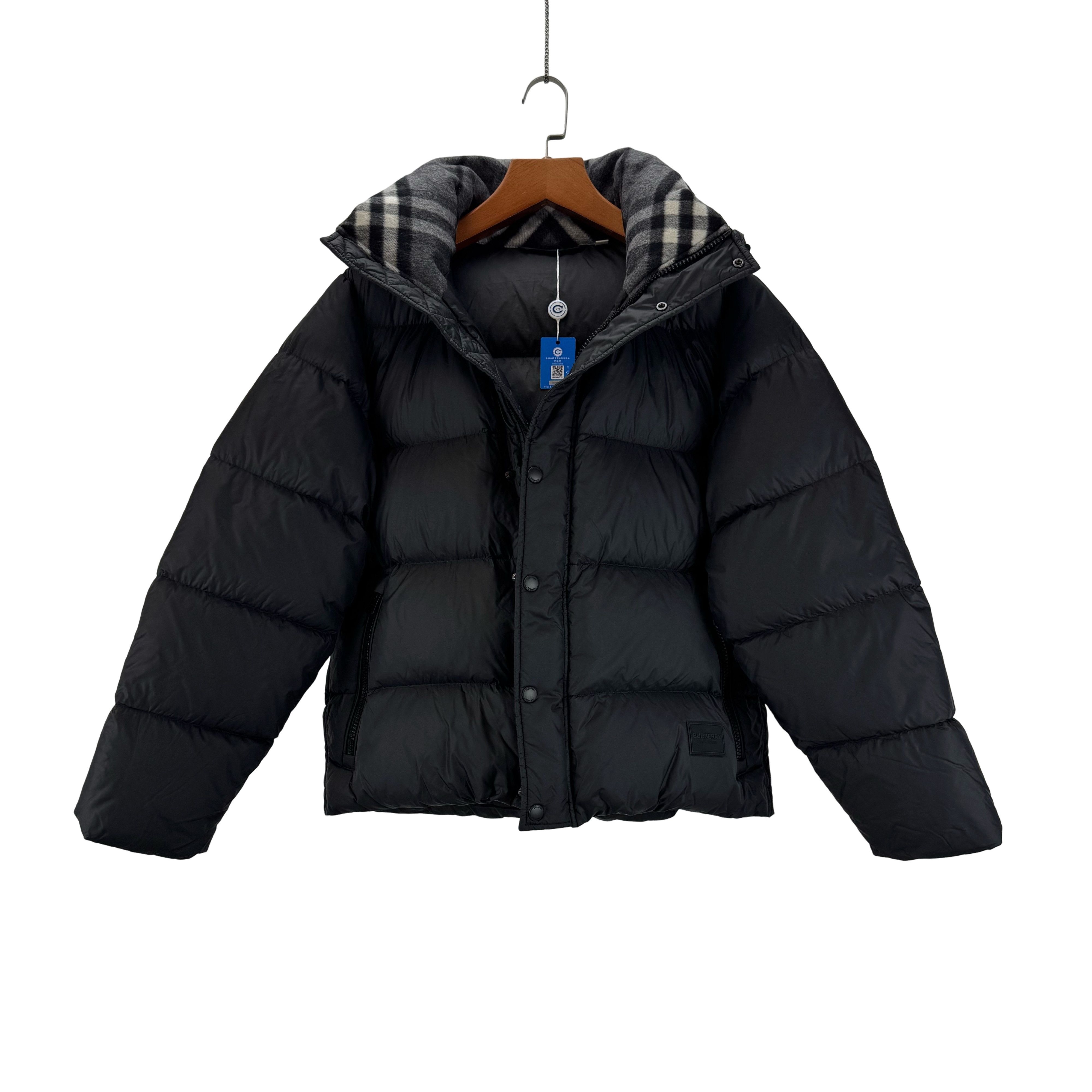 Black Label × Burberry BURBERRY 00s MADE IN JAPAN REAL FUR PUFFER