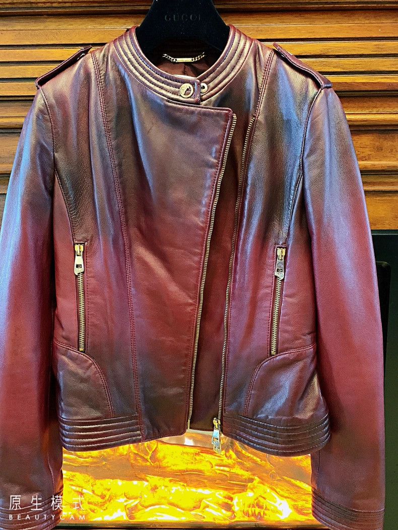 Versace Versace Genuine leather zipper leather jacket Size S / US 4 / IT 40 - 1 Thumbnail