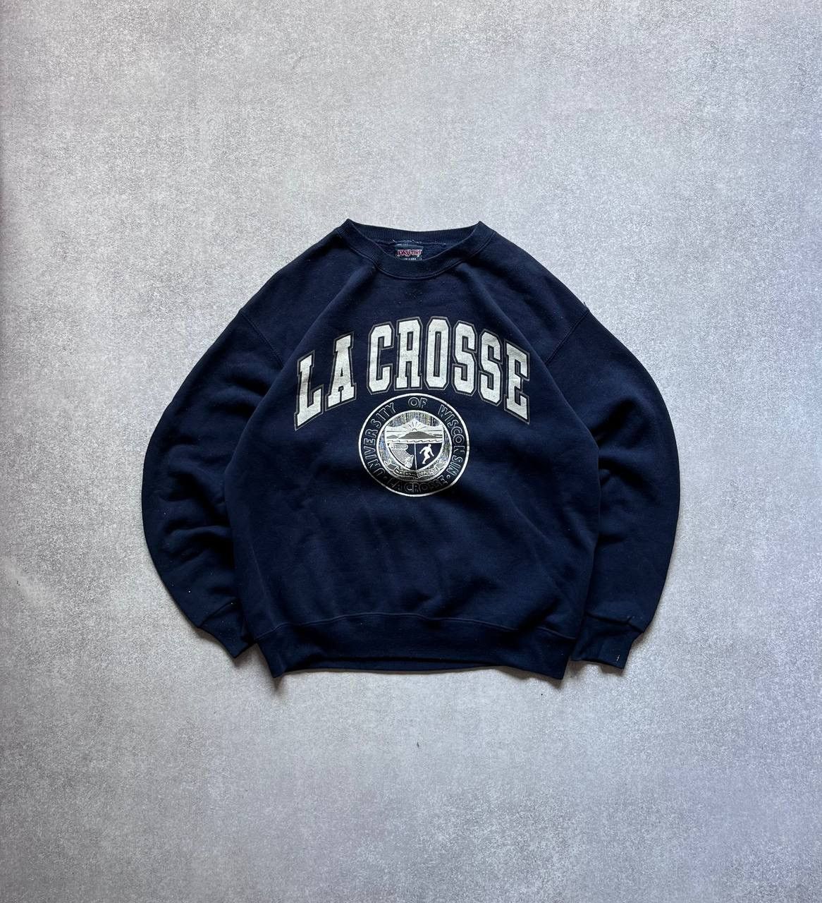 Vintage La Crosse Boxy Sweatshirt Y2K XL