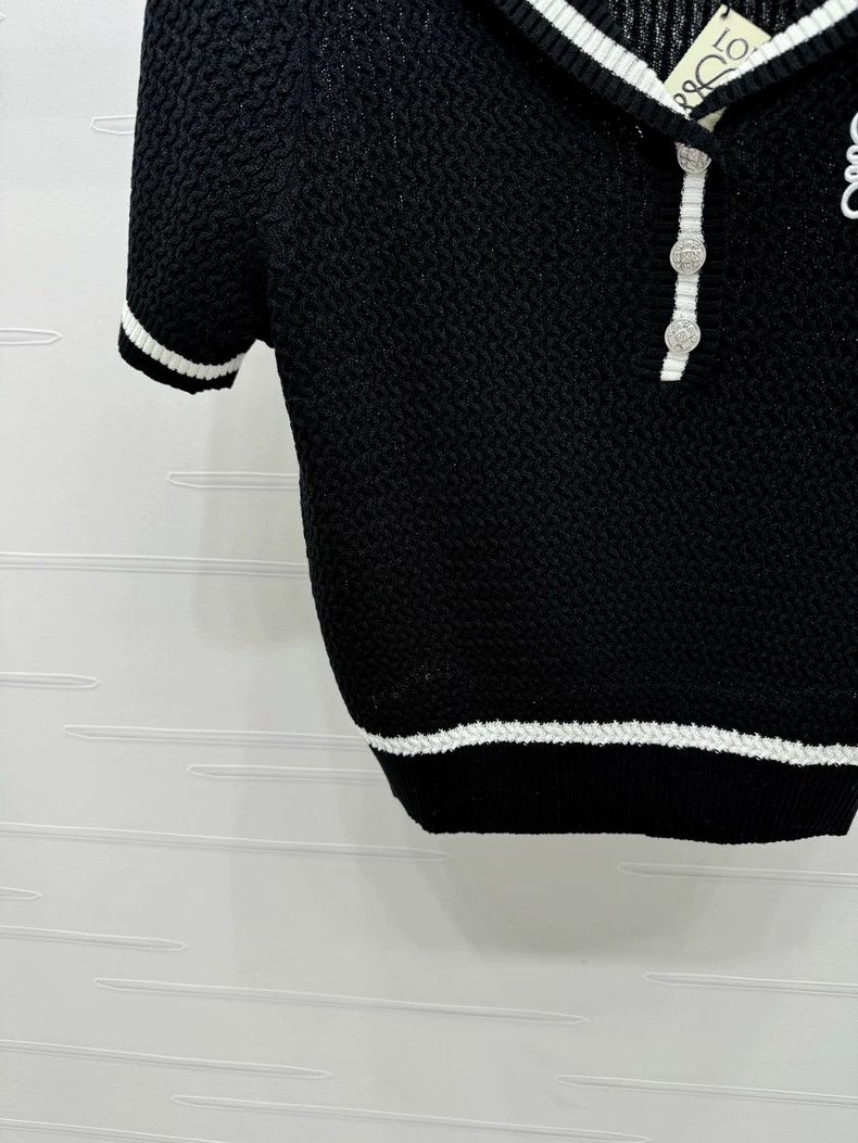 Loewe Loewe Ladies fashion shawl knitted short sleeve Size M / US 6-8 / IT 42-44 - 4 Thumbnail