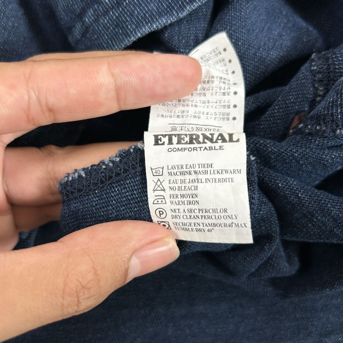 Eternal Eternal Japan - Denim Shirt Size US L / EU 52-54 / 3 - 10 Thumbnail