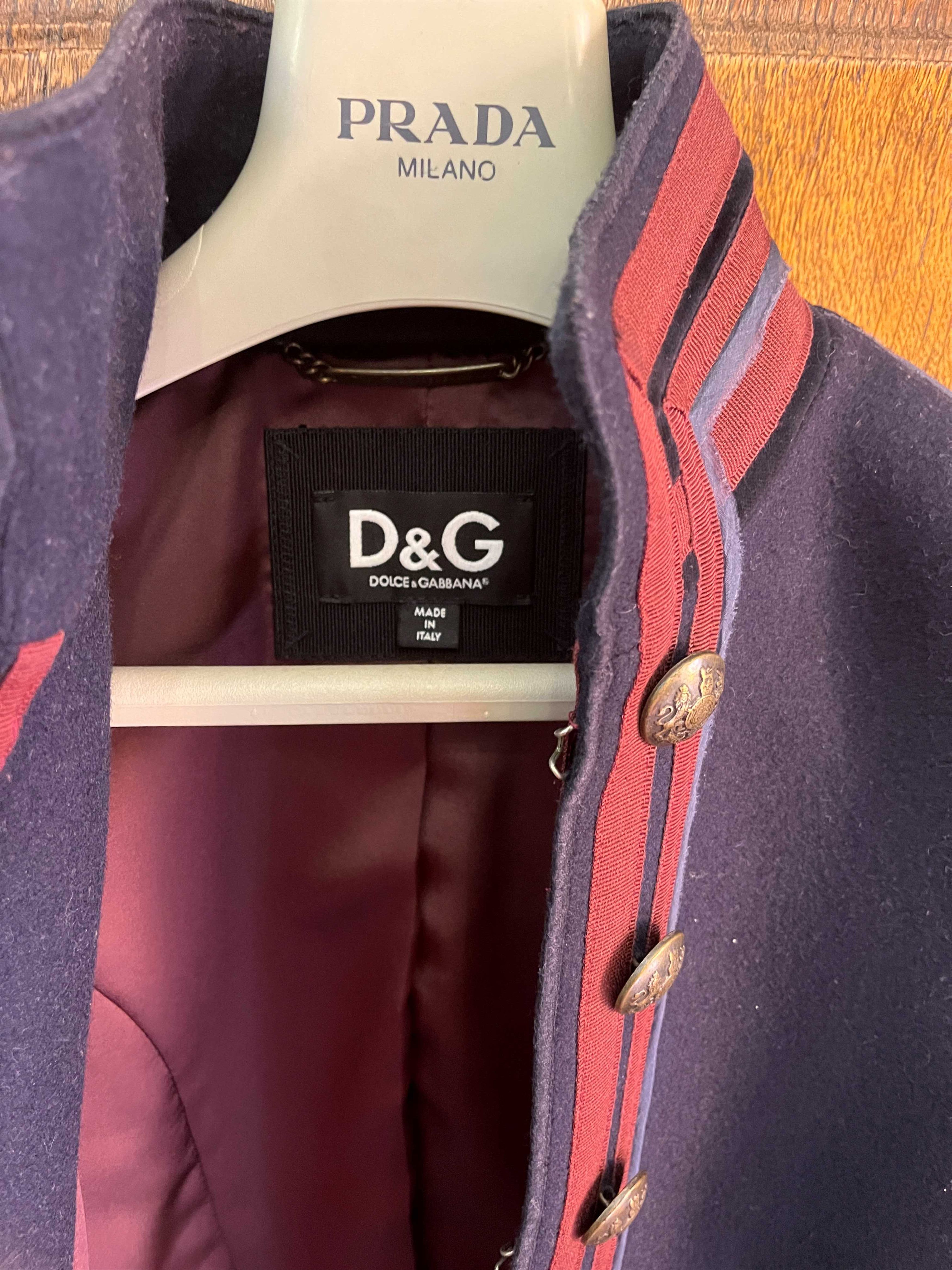 Dolce & Gabbana Military Jacket / D&G - Fall 2009 Catwalk - Size 36 ITA Size S / US 4 / IT 40 - 11 Thumbnail